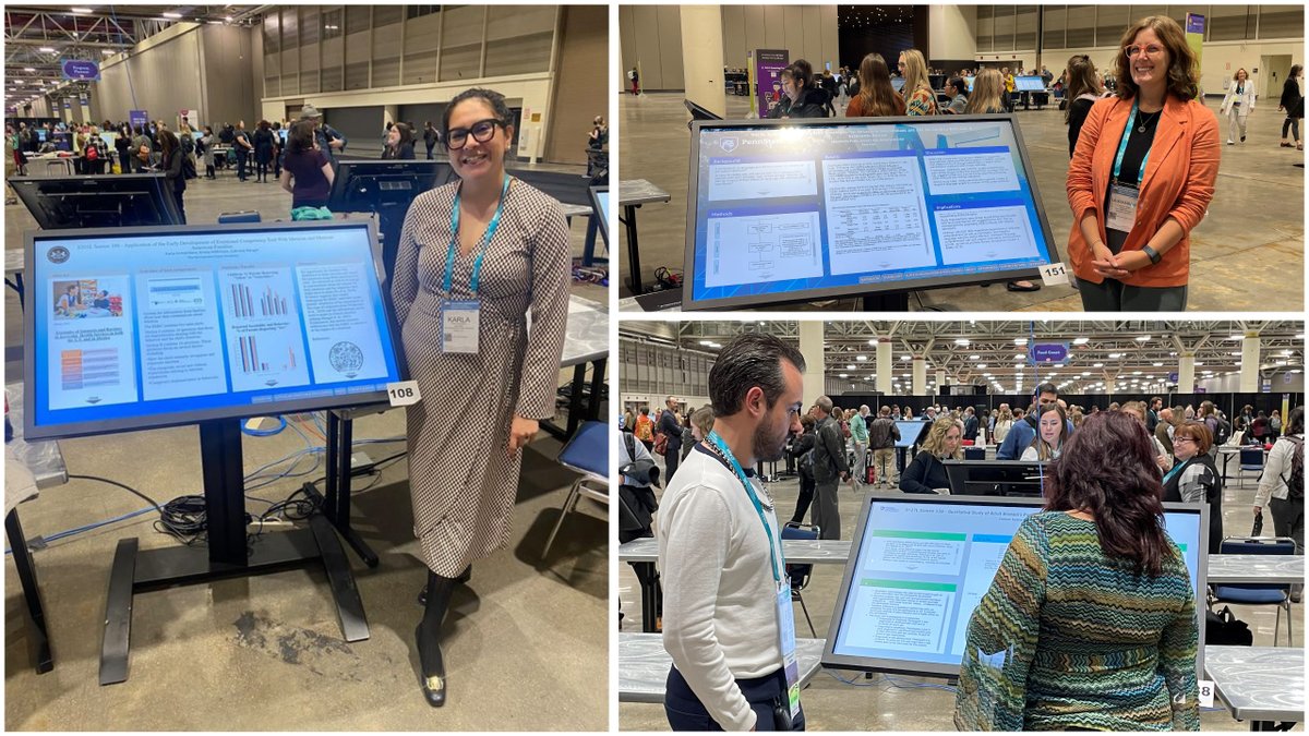 Congrats to all of our student presenters at #ASHA22!

#CSDimpact #PhDinCSD #slp2b #pennstatecsd