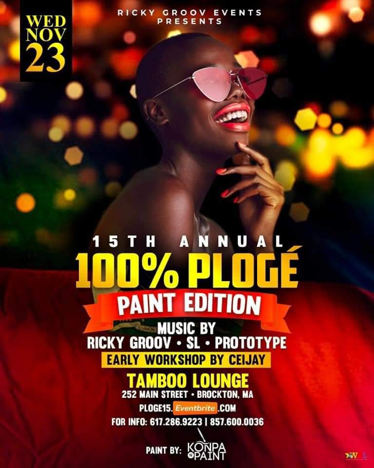 RickyGroov's tweet photo. This Wednesday is 100% Plogé at Tamboo. Non stop good music and dancing starting at 10PM. Get your tickets now: https://t.co/GRW5hQ8sUb https://t.co/VplW7EM1rj