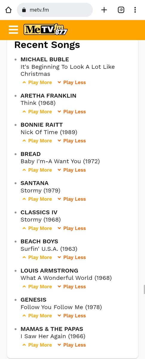 VenusInMomJeans's tweet photo. #BackToBackSnack (1 song done by 2 different Artists) on 87.7FM @MeTVFM #Chicago radio at 3pm daily. Listen Live: https://t.co/fBT7nll9Ay; Audacy app. #Stormy sung by the #ClassicsIV (1968) and #Santana (1979) with #GregWalker singing lead. Classic IV: classic. Santana's: smooth. https://t.co/8G4t03R0Jt