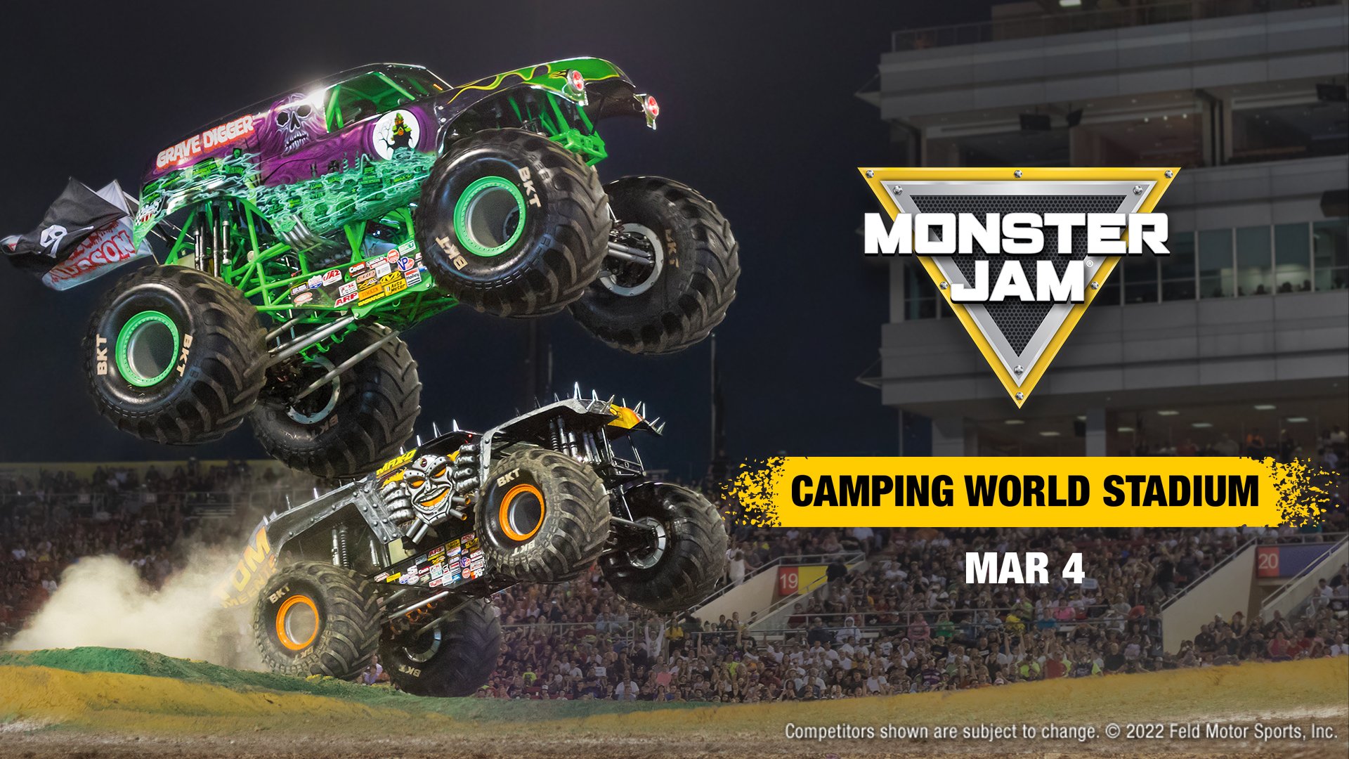 Monster Jam  Camping World Stadium