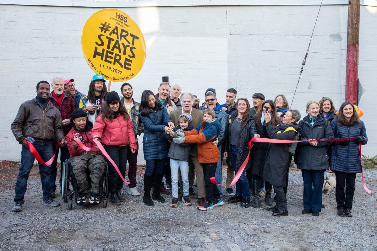 CityOfBoston's tweet photo. Announcing; $1.7 Million invested to preserve affordable artist workspaces and create new housing at Humphreys Street Studios in Dorchester. 

Learn more: https://t.co/plM3G4npi9 https://t.co/VnE2kuQwIe