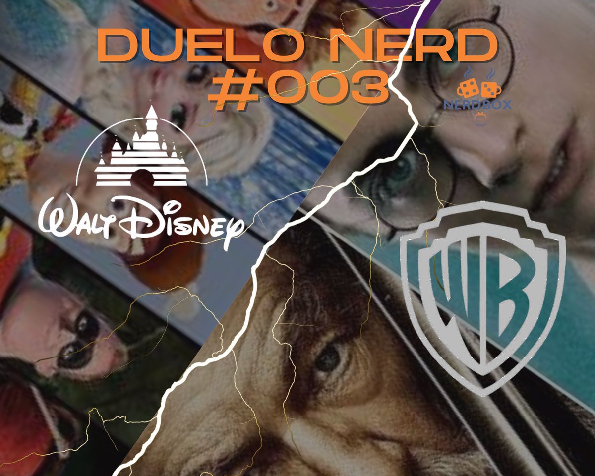 VaidaNerd's tweet image. DUELO NERD 3 - Disney x WarnerBros, qual a sua preferida? E dentre os filmes e sagas da sua preferida, qual você é mais fã? #warnerbros #disney #nerdboxtv