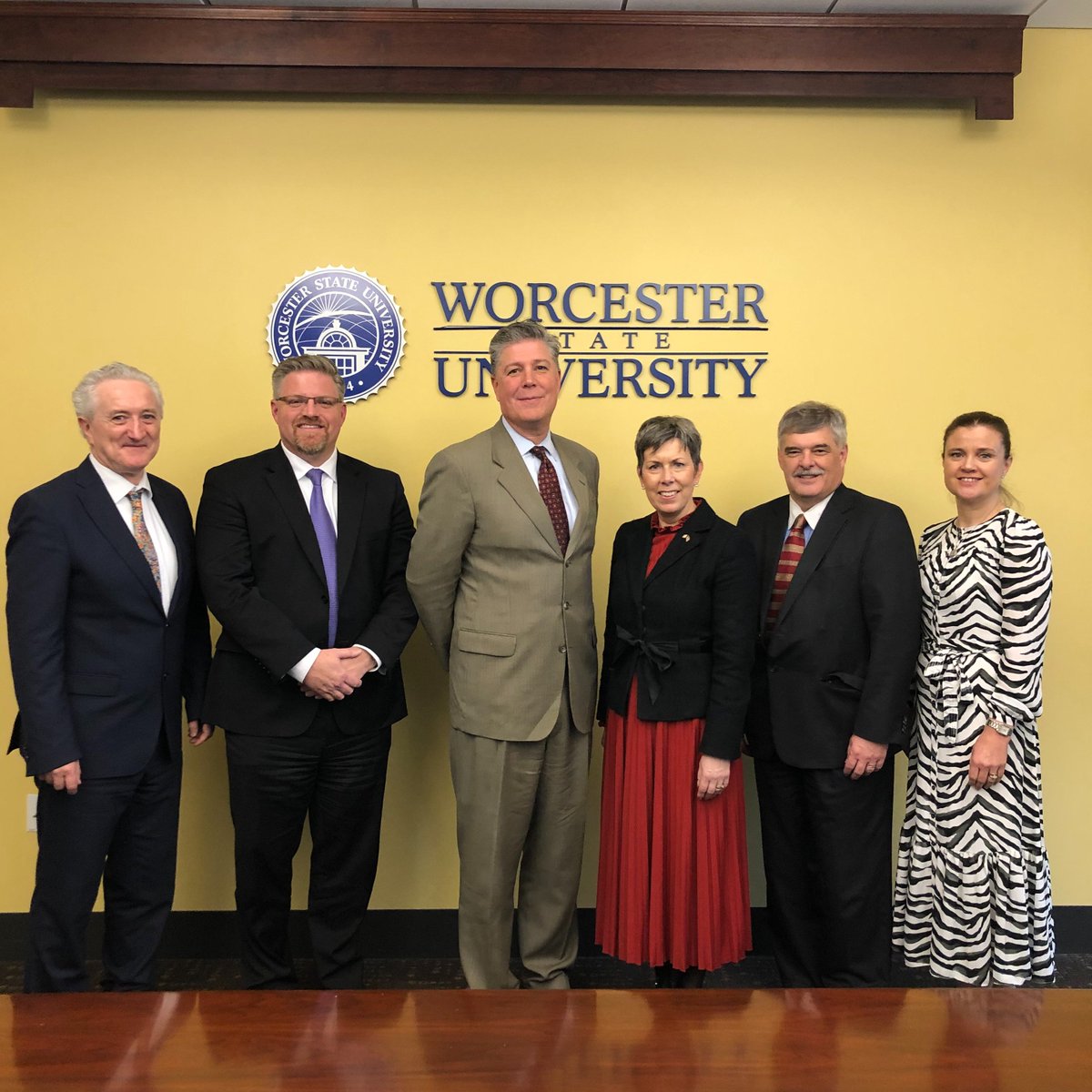 Worcester State Pres tweet media