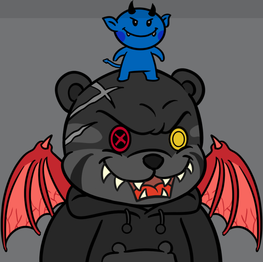 JunkieRockn's tweet photo. I was just gifted this SICK Evil Bear from one of the best OG Teams in Solana @pacman_sol @sposato Good things are happening there, I can smell it!
Thank you Brothers!!!
#Moodoo #GoNP #evilbears #carebears #PopCulture #NFTART #NFTCOMMUNITY #DAO #REWARDS #RAFFLES #NFT #BUILDERS https://t.co/mkQzhUmNBv
