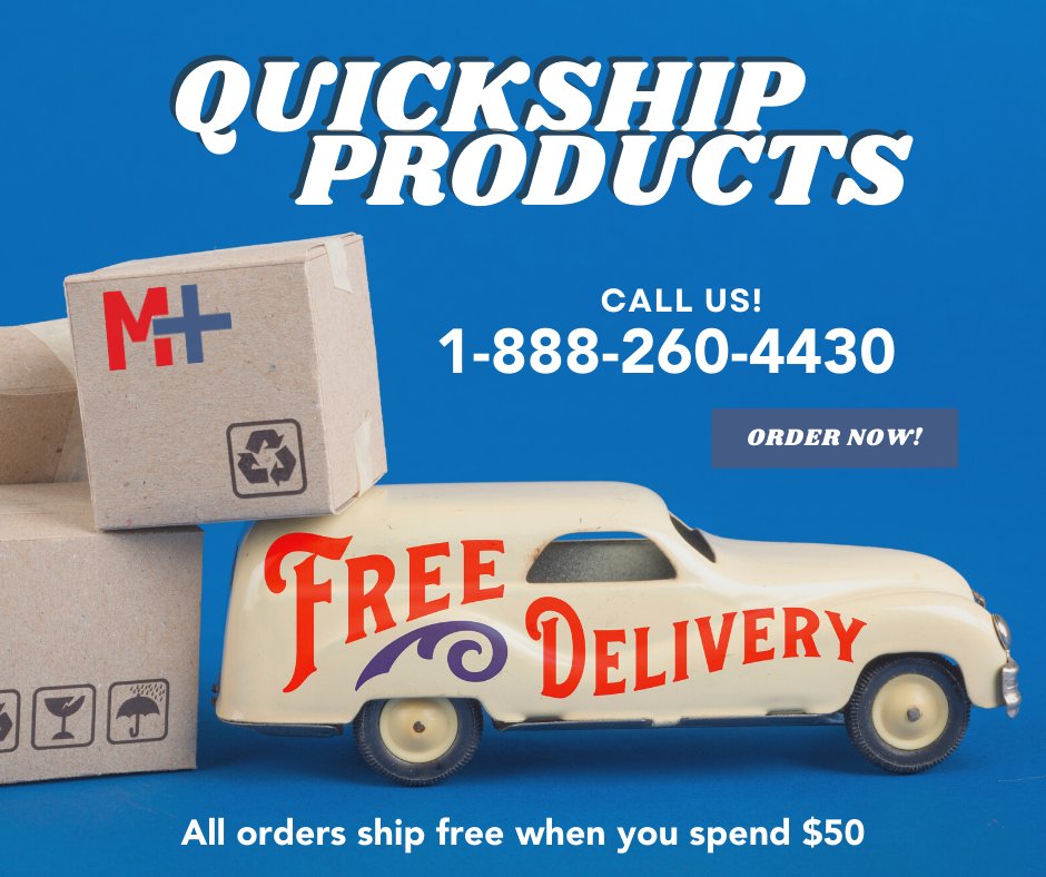 Shop our collection of products that are ready to ship! All orders ship free when you spend $50! 
Click here to shop the collection: ow.ly/ZuCY50LwzUm
Or give us a call at 1-888-260-4430