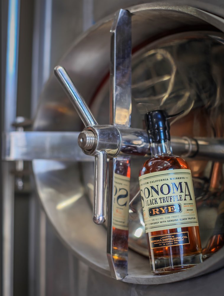 Looking for a whiskey that packs as much flavor as your Thanksgiving dinner? Reach for our Black Truffle Rye, a delicious 350mL bottle of our original Straight Rye Whiskey, infused with black truffles!