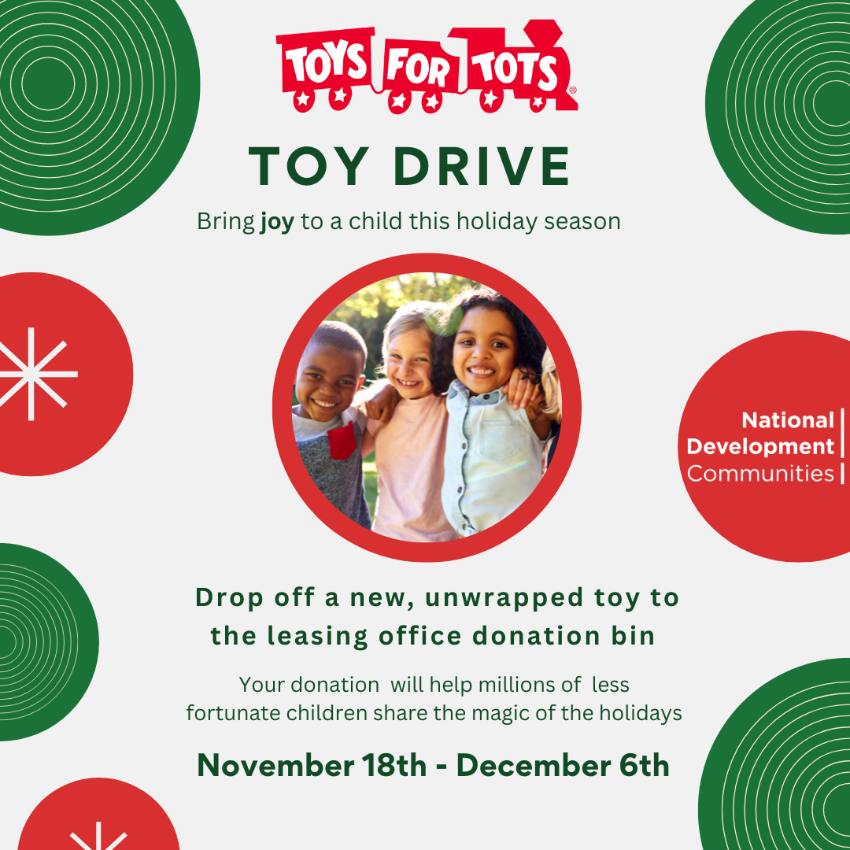 e3apts's tweet photo. E3 Toy Drive! Donate a present this holiday season at the leasing office #E3 #E3apartments #Allston #ToyDrive #E3ToyDrive https://t.co/OLJzZjaO2r