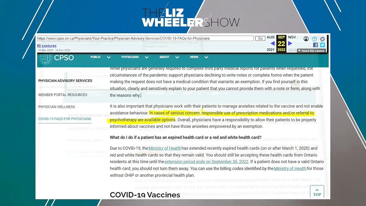 Loud Sneezer on Twitter "RT Liz_Wheeler Ontario doctors are
