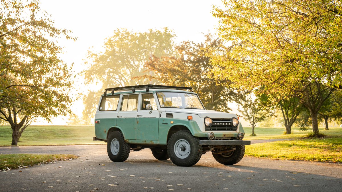 Powers4x4's tweet photo. The lighting was so good on my way to work the other day. #landcruiser #fj55 https://t.co/9D1p1CYgcs