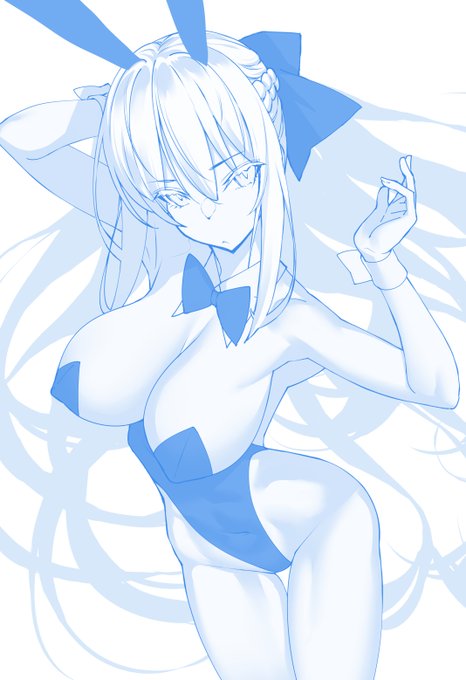 バニーガールxモルガンさま
#FGO #モルガン陛下 