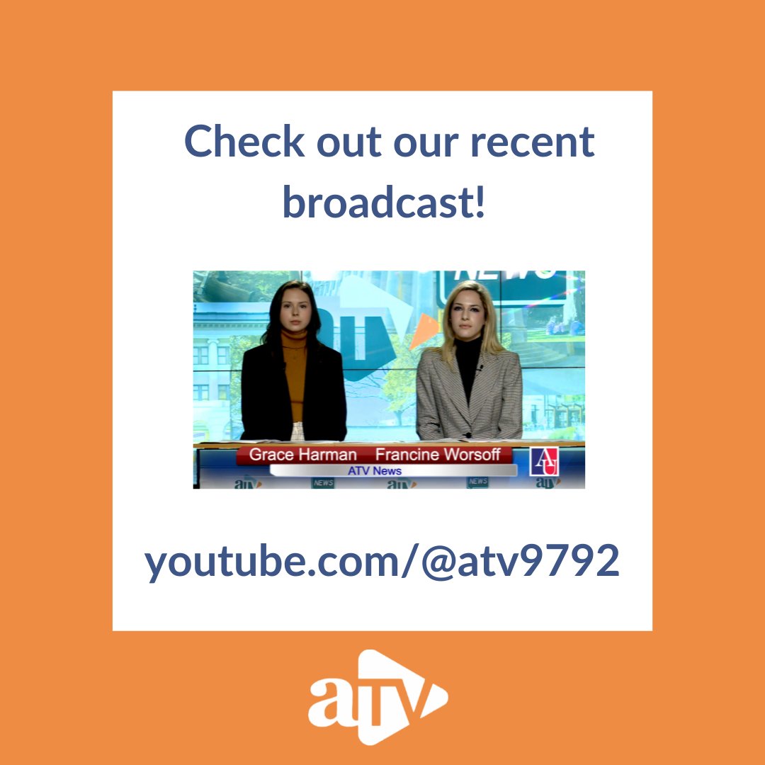 Check out our recent broadcast! #americanuniversity #turnuson #studentmedia
