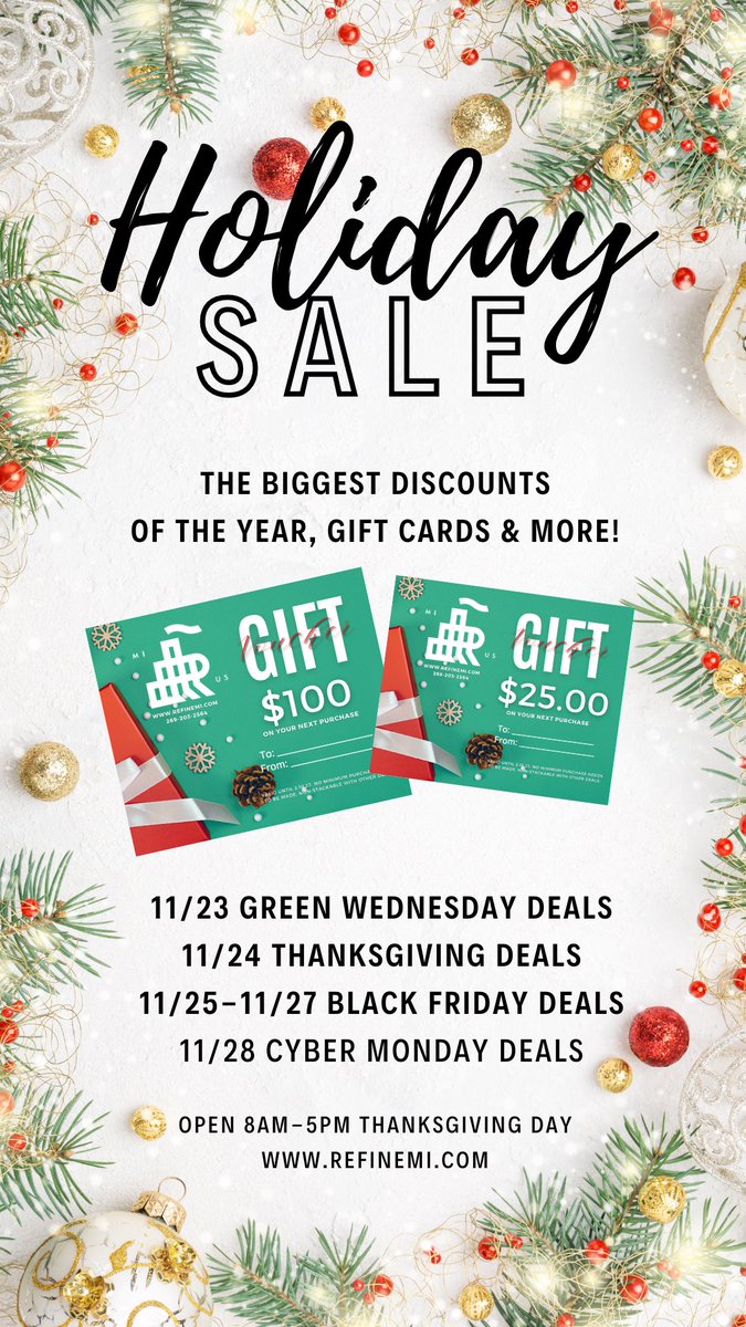 therefinerymi's tweet photo. Are you ready?! #twittersecrets are coming 1 day ahead of time! You’ll know what sales are dropping before everyone else! Thanks for following ❄️☃️ https://t.co/952pOhJuRD