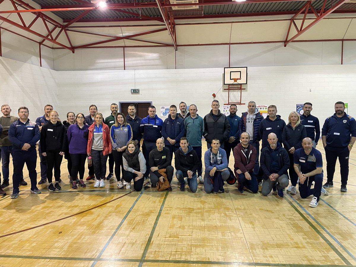 Congrats and well done to all coaches who completed ICGG coaching course tonight in Ferryhouse . Loads of engagement, learning, sharing and Fun . <a href="/tippgamesdev/">Tipp Games Dev</a> <a href="/EoinMorrissey3/">Eoin Morrissey</a> <a href="/clonmel_og/">Clonmel Óg GAA</a> <a href="/CommercialsGAA/">Clonmel Commercials</a>  <a href="/ClonmelLadies/">Clonmel Commercials Ladies FC</a> <a href="/StMarys_HC/">Naomh Mhuire</a> <a href="/moyleroversclub/">Moyle Rovers GAA</a>