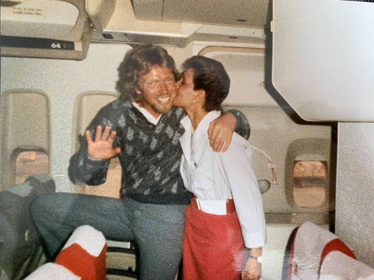 natashalfawn's tweet photo. Fam, how wild is this?!👀

Somehow while we were in Japan, @Marilthecat &amp; I discovered that our mums know each other irl😭 they both worked for @VirginAtlantic in the 80’s😱🤯

Feels like crazy fate that all those years later @RTFKT would bring him &amp; I together🥹❤️ #MergingWorlds https://t.co/i5Y8hf50Ul