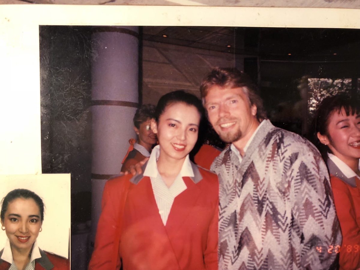 natashalfawn's tweet photo. Fam, how wild is this?!👀

Somehow while we were in Japan, @Marilthecat &amp; I discovered that our mums know each other irl😭 they both worked for @VirginAtlantic in the 80’s😱🤯

Feels like crazy fate that all those years later @RTFKT would bring him &amp; I together🥹❤️ #MergingWorlds https://t.co/i5Y8hf50Ul
