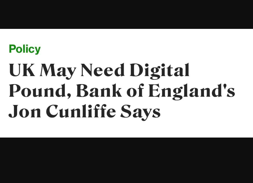 BREAKING: The deputy governor of the Bank of England just said this 🚨

A digital currency doesn't solve their problems. Their problems are lack of energy and too much debt. CBDC doesn't fix any of that.
