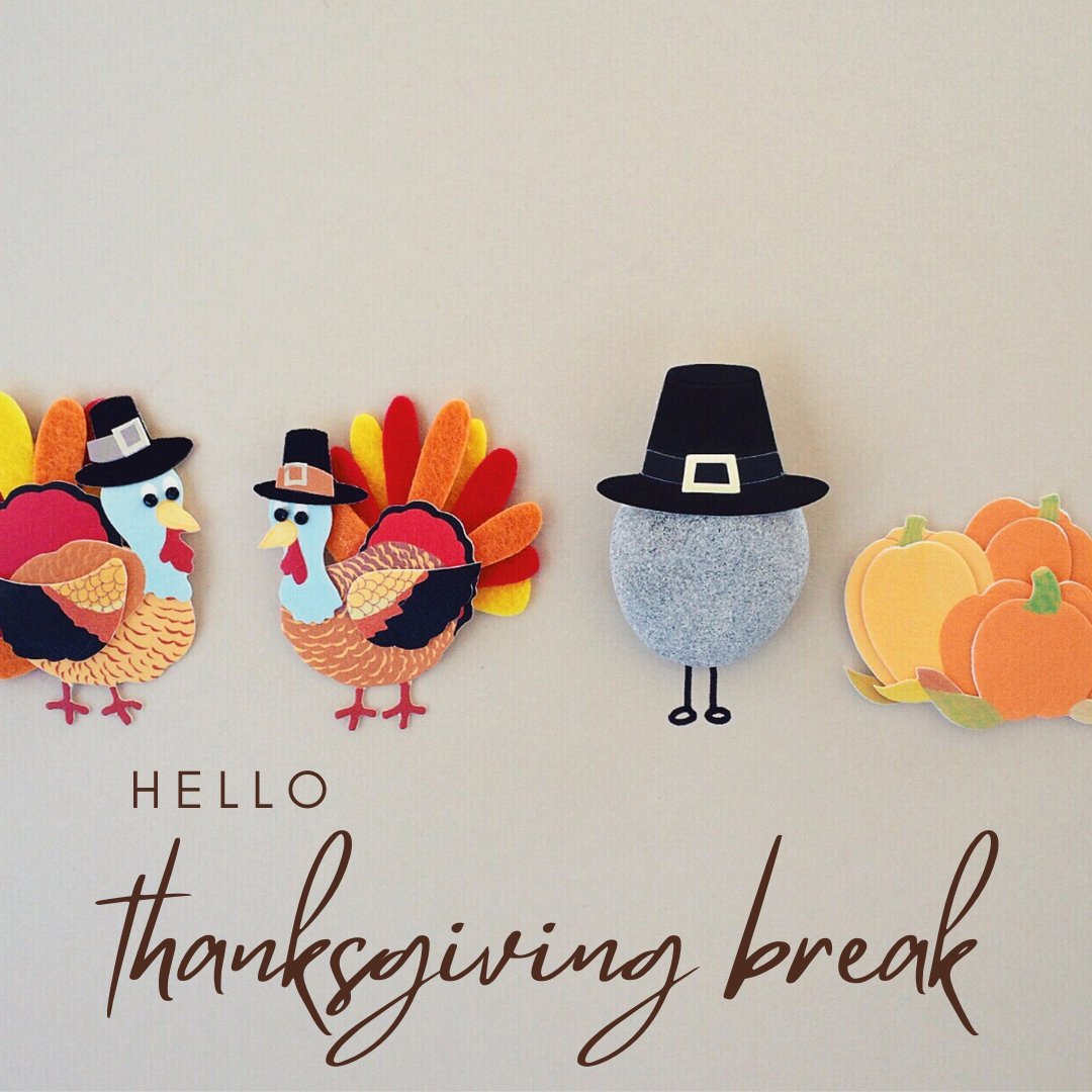 2 days until Thanksgiving break at WCU!