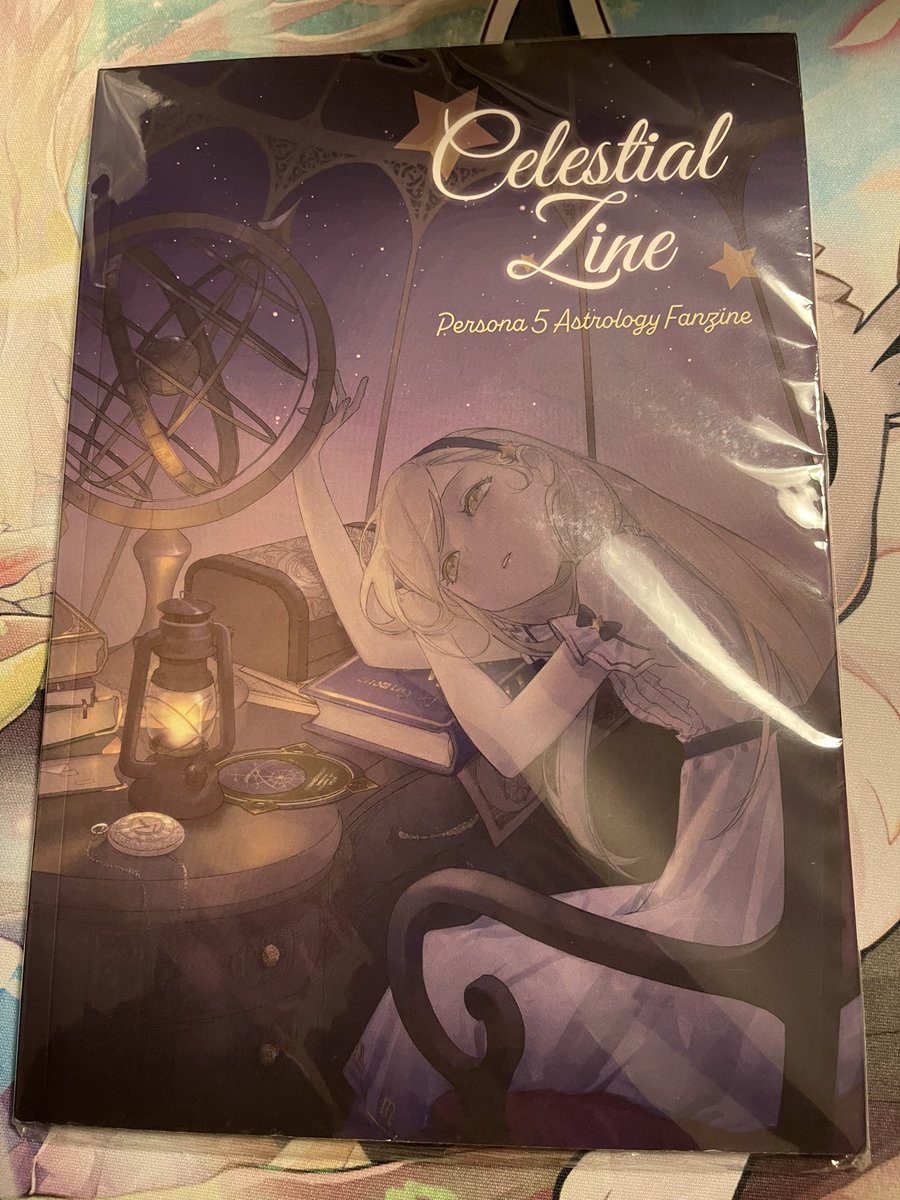 Atsukamo123's tweet photo. Thank you @p5celestialzine for this cosmic zine! Can’t wait to read through it!!! https://t.co/s72MjkAXTU