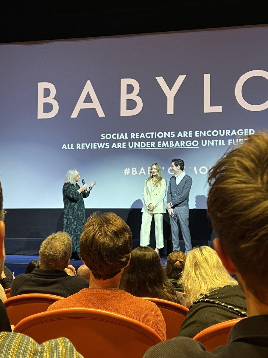arranstudios's tweet image. Thanks to @NFTSFilmTV for giving me the opportunity to see #BabylonMovie Loved the experience and saw Margot Robbie