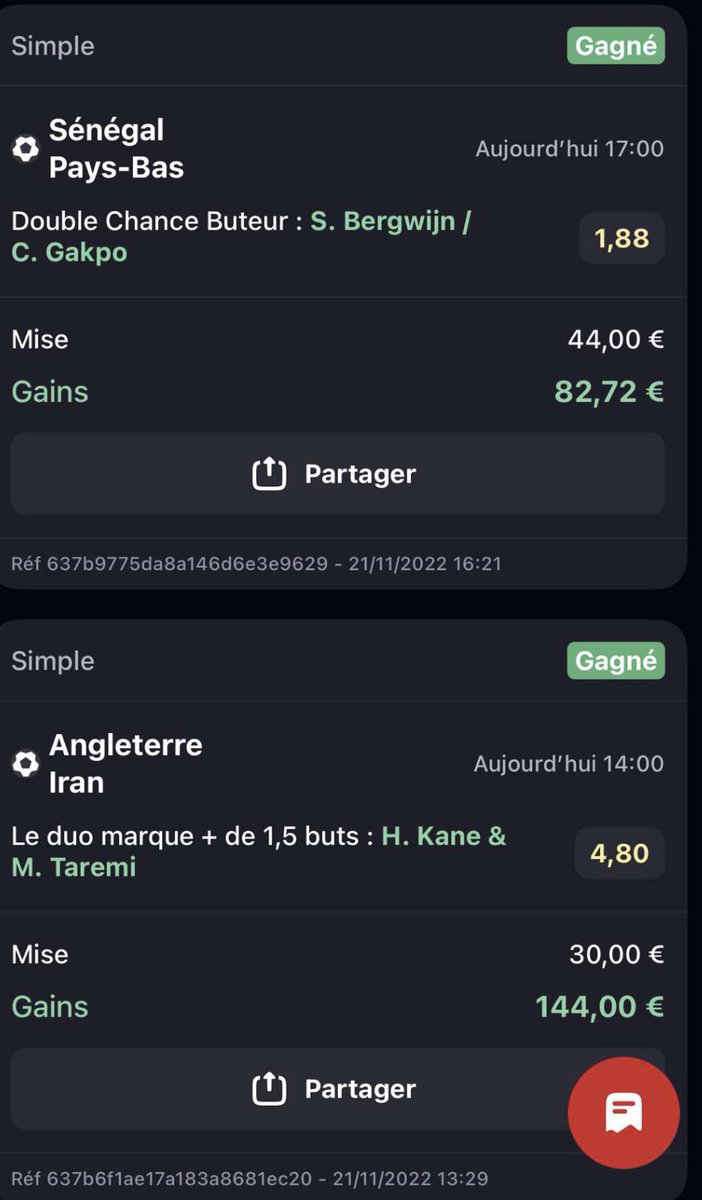OcbPronos's tweet photo. 💈COUPE DU MONDE JOURNÉE INCROYABLE POUR OCB PRONOS🤯⚔️🏴󠁧󠁢󠁷󠁬󠁳󠁿🇮🇷🇺🇸🏴󠁧󠁢󠁥󠁮󠁧󠁿 https://t.co/5kC4o3heNS