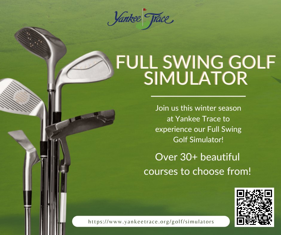 GCYankeeTrace's tweet photo. Come in and warm up while playing on some of the best golf courses in the world. With over 30+ different golf courses, you will be able to test your ability or focus on perfecting your swing! Click the link below to learn more.
https://t.co/JL4BrnrXlX https://t.co/n20j23qyNJ