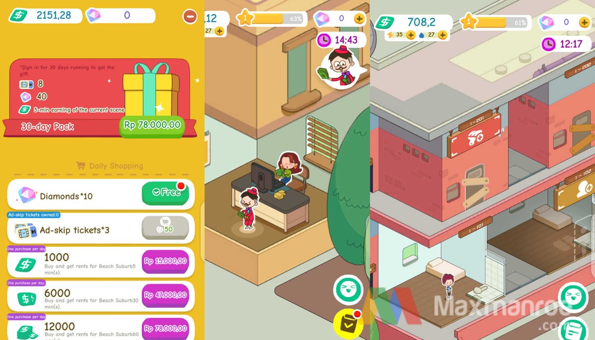 Rent Please Mod Apk Landlord SIM Unlimited Money and Gems dlvr.it/Sd8t8D