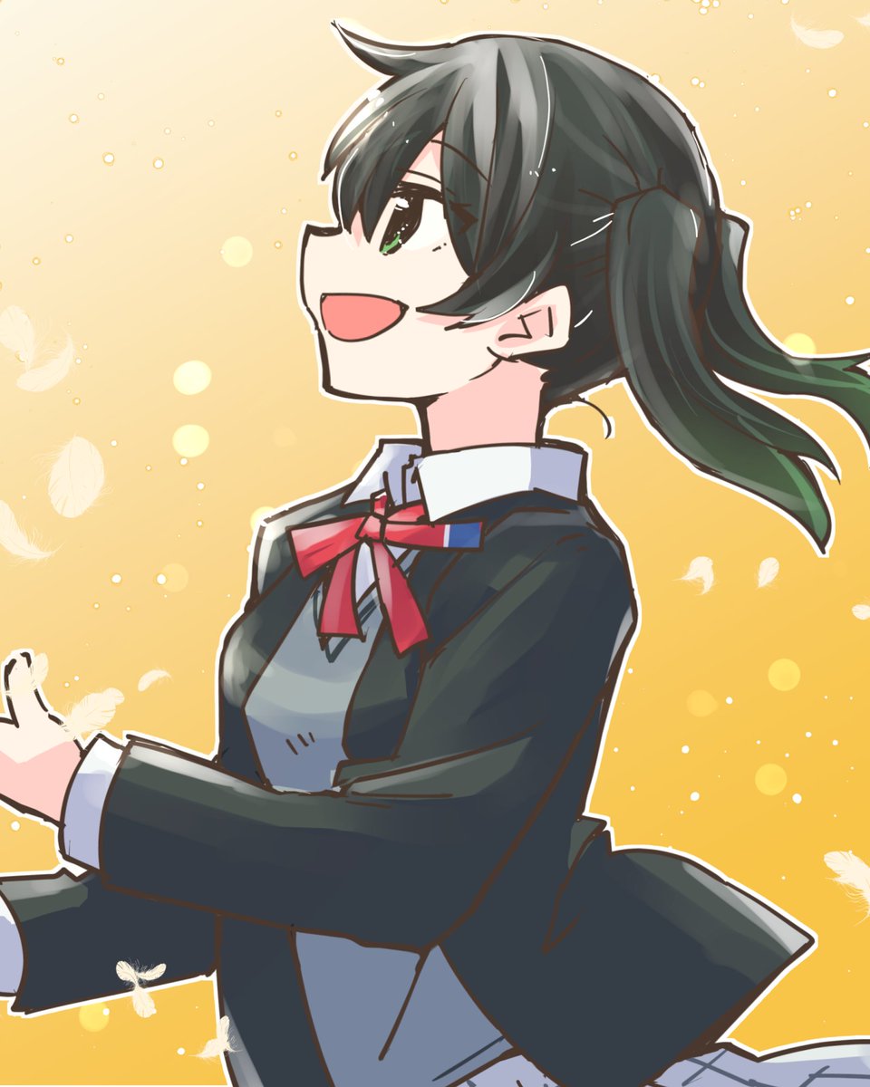 高咲侑 「#いいツインテールの日 」|環月紙袋僕ラブ「ジ51,52」せつはる合同＋おまめ合同＋個人誌🌈👼🔖💫🐬♦✨のイラスト