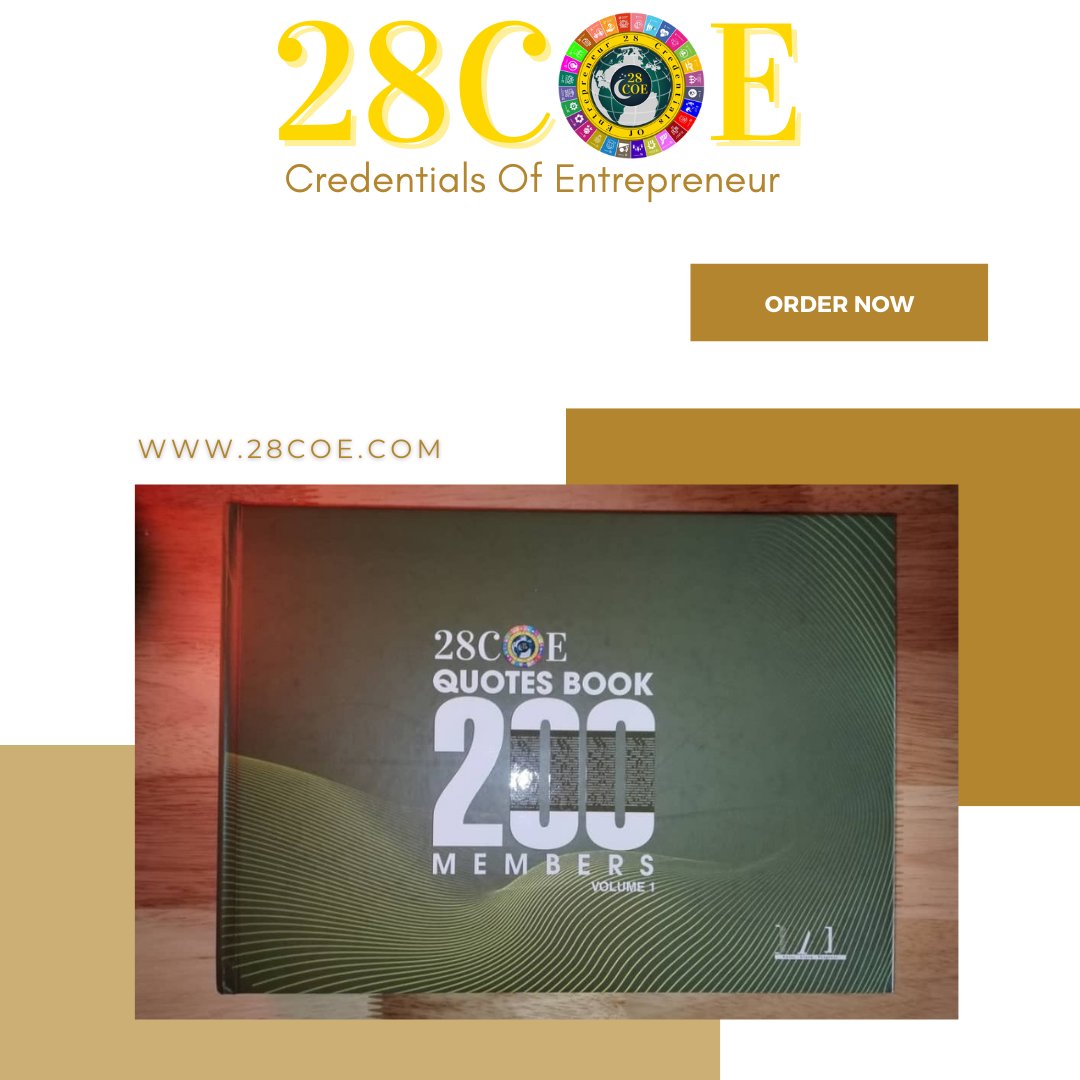 28Coe's tweet photo. Inspirational quotes from 200 successful people across globe. More volumes to come soon.
Visit : https://t.co/GMmUQmjWG1

#28COE #28COEQuotesBook #28coevideo #28colors
#Groupofcompanies #28COEBooks #buy28COEBooks 
#BAB #quotesbook 
#28coeQatar #28coedoha #fifaworldcupqatar2022 https://t.co/S2jFFHVfxw