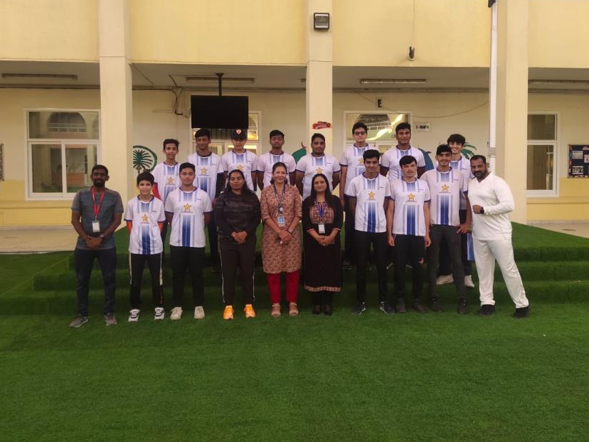 ShiningStarSchl's tweet photo. Shining Star International School Cricket Team excelled at the Oval Cricket Ground in Abu Dhabi. We played well despite losing to Cambridge High School in the semi-finals.
Qesmatullah of Grade XI was awarded Man of the Match for his outstanding performance as an all-around player https://t.co/kugj3K05EO