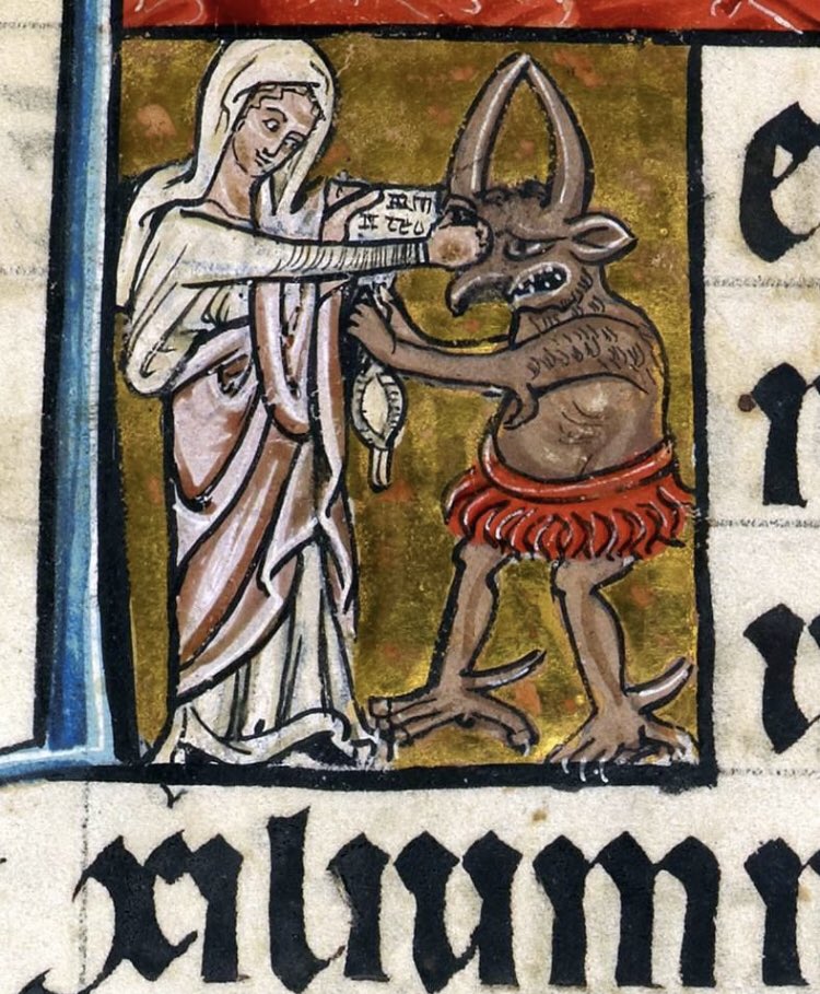 MidnightBisdak's tweet image. Be Like Blessed Mother Punch the Devil in the Face #RealFight #BeNotAfraid