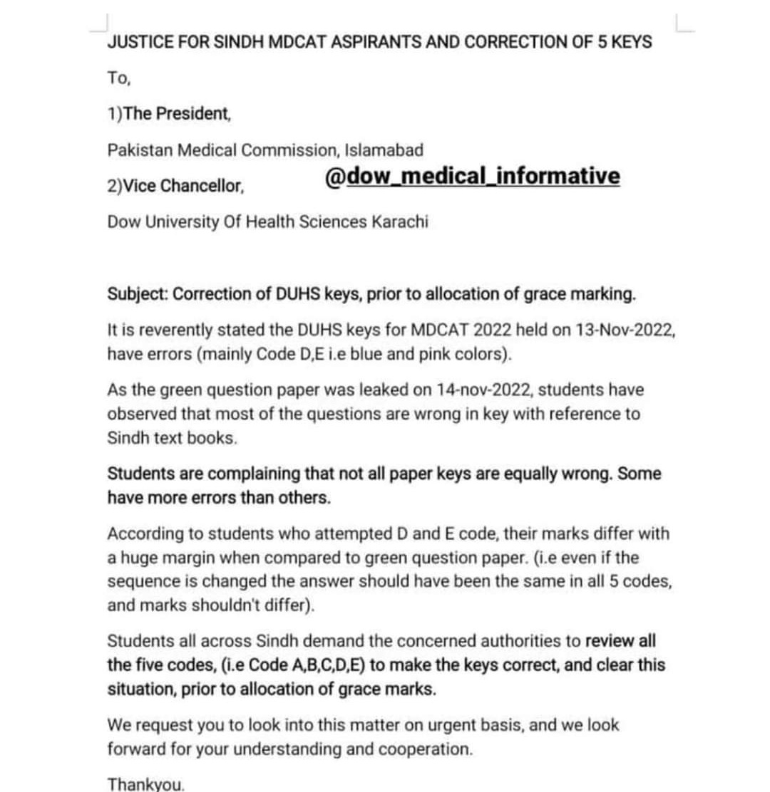 SZariq3's tweet photo. #MDCATTest2022
We want justice ⚖️
We want grace marks.
We want correct keys... https://t.co/OUzCcMpzHw