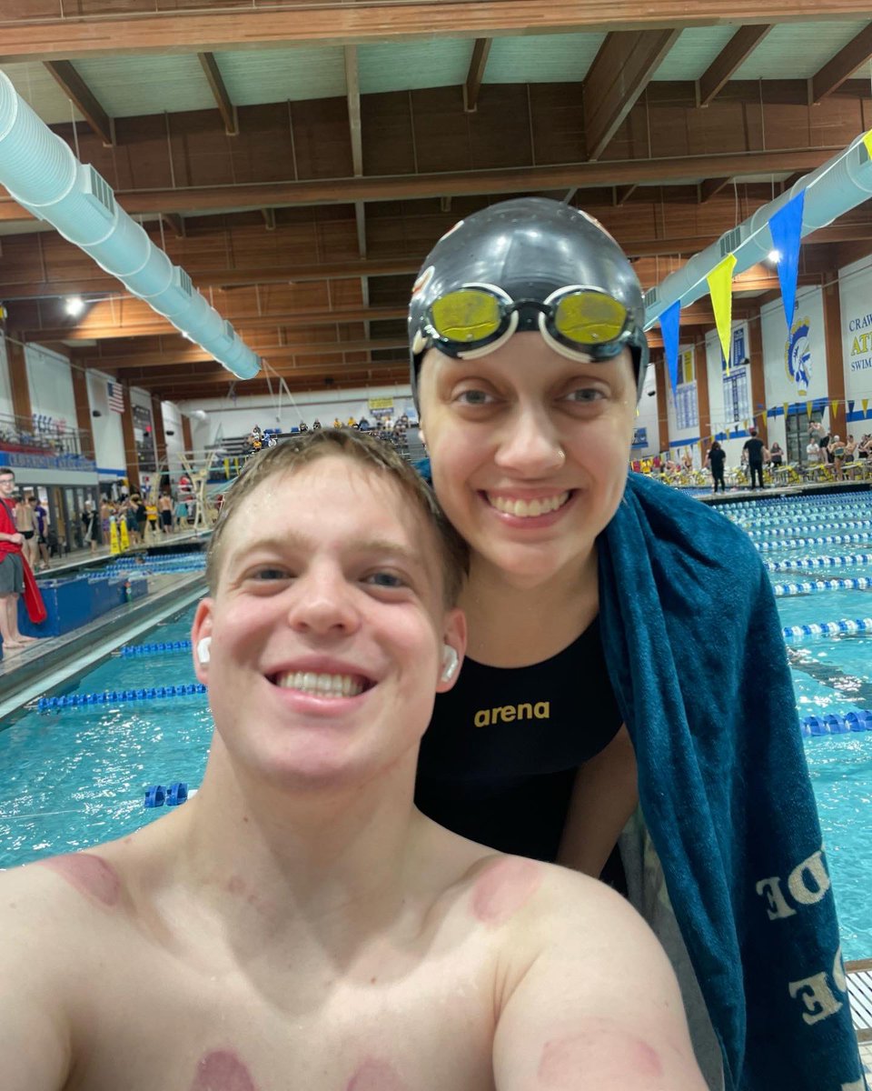theteamcody's tweet photo. What an amazing weekend racing in Indiana! I’m very excited to have been able to get back into the water and race this past weekend and can’t wait for our upcoming college training trip with the best teammates! @ACsports @ACRoosSwim_Dive #NothingButtheFierce #BeFierce https://t.co/8izbhLV0IJ