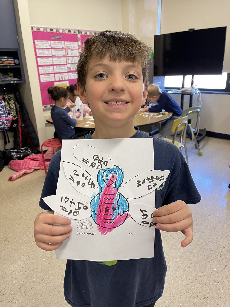 Ss love math turkeys!