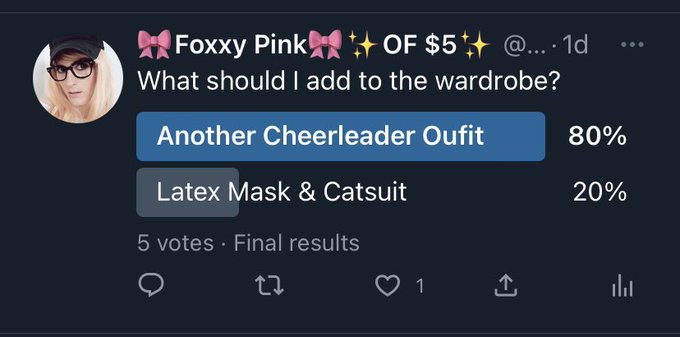 Results are in! I didn&rsquo;t have one with Green &amp; Yellow. I do now! https://t.co/mEkbf8Ir61<a href="/tag/sissy"class="tags"><span>#sissy</span></a><a href="/tag/crossdresser"class="tags"><span>#crossdresser</span></a><a href="/tag/hypnoslut"class="tags"><span>#hypnoslut</span></a><a href="/tag/femboy"class="tags"><span>#femboy</span></a><a href="/tag/ahegaofaces"class="tags"><span>#ahegaofaces</span></a>