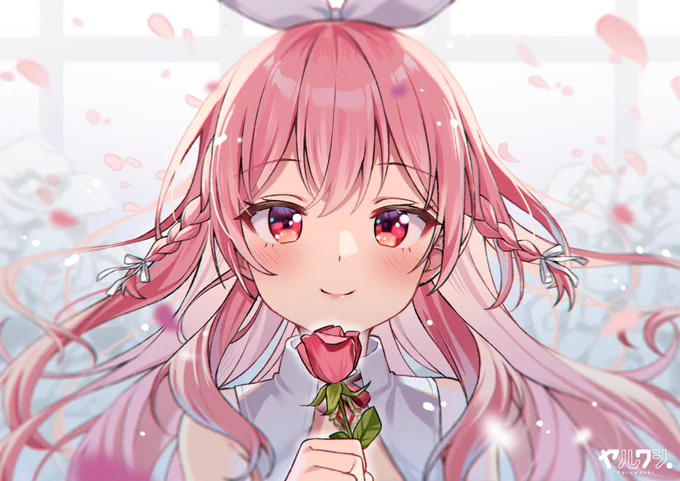 The last one was rushed and I forgot her braids #GanbaRosu 