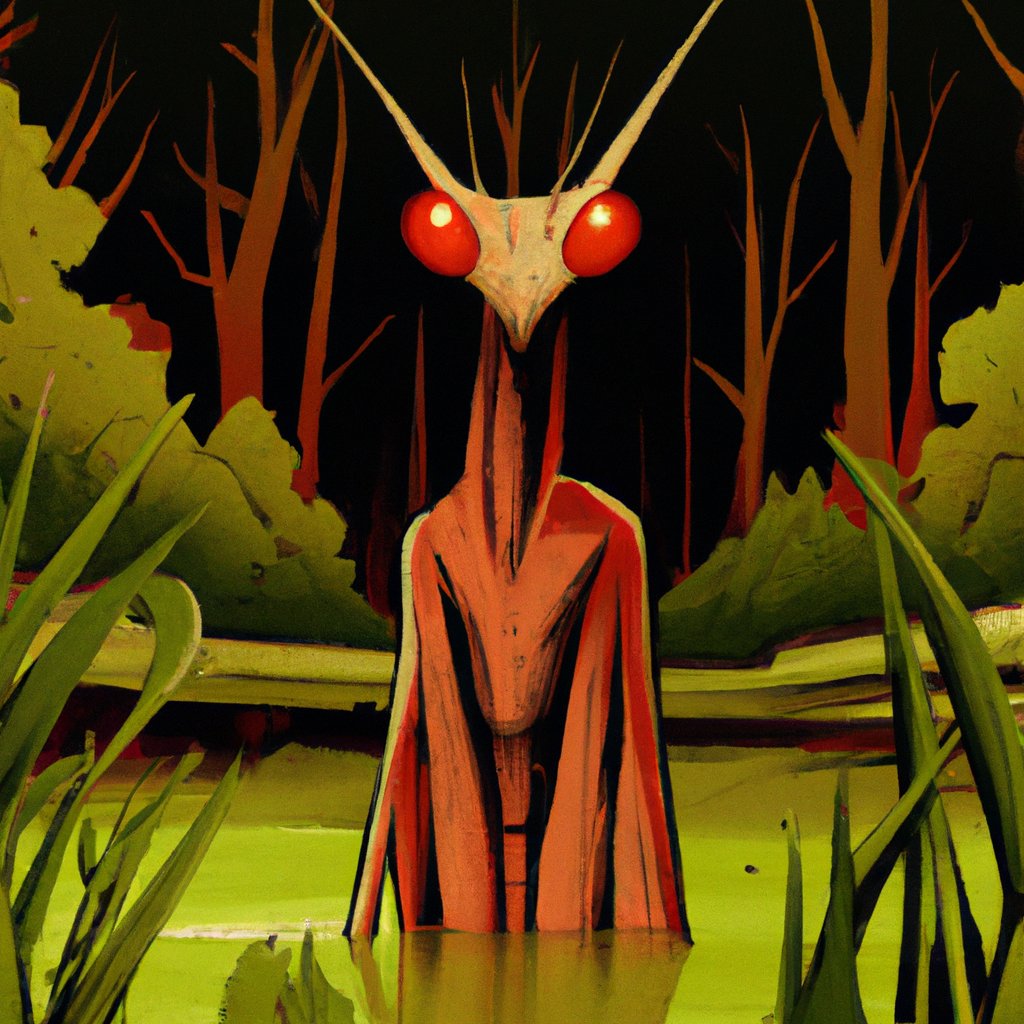 CreepyCryptidZ's tweet photo. Mantis Man is a 7-foot-tall bug-like creature resembling a "Praying Mantis" reported out of Hackettstown, New Jersey.
https://t.co/DVz5aSkmBN
#AIart #aiartcommunity #AIArtwork #dalle2 #tezos #tezoscommunity #tezosart #nft #nfts #digitalart #aliens #scifi #mantisman #NewJersey https://t.co/iCxyARU1Lr