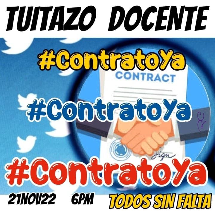 dccolectivo's tweet photo. #ContratoYa  Sector educación en #SOS https://t.co/KjUBYhmG1N