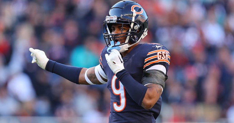 NFL Rookie Watch on X: 'Jaquan Brisker vs Falcons: • 23 coverage snaps • 1  reception allowed (2 yards) • 11 TOT • 1 FF The Bears rookie safety  DOMINATED once again 