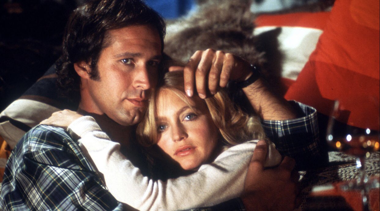 Happy Birthday, Goldie Hawn!

Spotted here alongside Chevy Chase in 1978 s FOUL PLAY. 