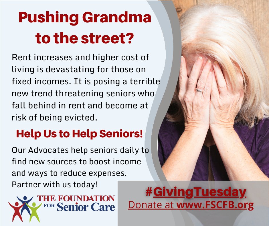 FallbrookSenior's tweet image. This #givingtuesday please consider donating to The Foundation for Senior Care!
