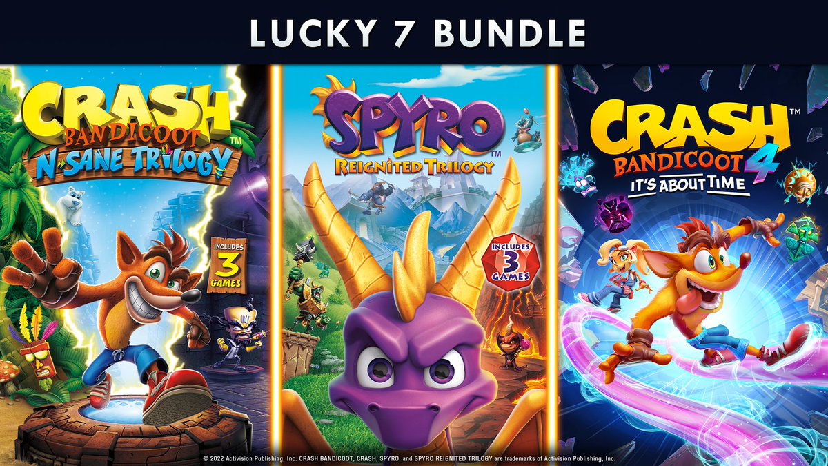 replica sleuf Gemaakt om te onthouden Crash Bandicoot on Twitter: "The ultimate adventure is here, as your favorite dragon and bandicoot team up in the Lucky 7 Bundle! Now available on @Steam! https://t.co/H1zkAM4UM5 #lucky7bundle https://t.co/wnv3INqtwb" / Twitter replica sleuf Gemaakt om te onthouden Crash Bandicoot on Twitter: "The ultimate adventure is here, as your favorite dragon and bandicoot team up in the Lucky 7 Bundle! Now available on @Steam! https://t.co/H1zkAM4UM5 #lucky7bundle https://t.co/wnv3INqtwb" / Twitter