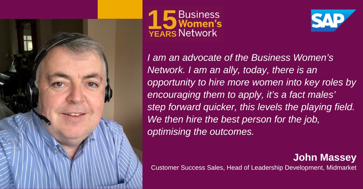 JohnMSAP's tweet photo. 👨‍💼 John Massey is an advocate for #sapbwn. 
He enables change and encourages women at SAP to reach their full potential.🚀 

👉 https://t.co/FrDDlAj6VX

#LifeAtSAP #WomenInTech https://t.co/JGDovF0OVf