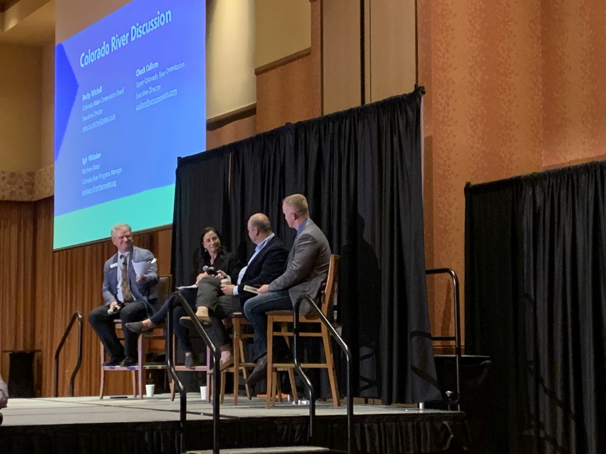 sonoraninst's tweet photo. Our Growing Water Smart team attended the Northern Water Fall Symposium to discuss challenges facing the Colorado River and the intricacies of land use and water planning in times of water scarcity -- and how to best combat and adapt to these issues.
#WaterSmartWednesday https://t.co/uwjwDbHbE4