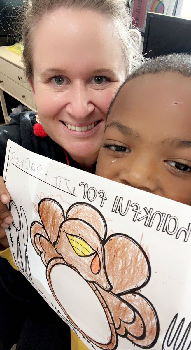 MsHenry_K's tweet photo. I’m thankful for my students! Warmed my heart saying he was thankful for his teachers! https://t.co/8wD1iwQgUU