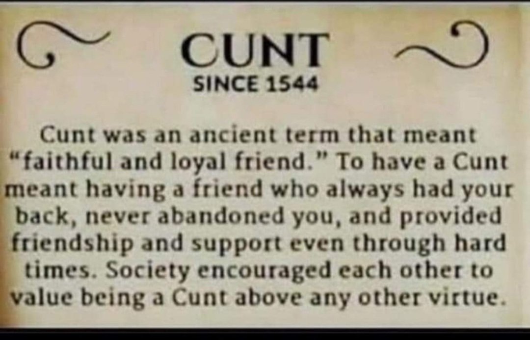 Best description.  I knew I was a good