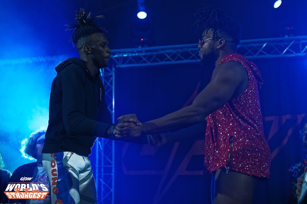 KozonePro's tweet photo. There's make believe, then there's making people believe.

DPW World’s Strongest!

📺 https://t.co/ufjNCDgWpl
📅 Upcoming:December 10th
🎟️ https://t.co/zbBN0NrRAR

#prowrestling #deadlockpro #labronkozone https://t.co/sb8fGsn81M