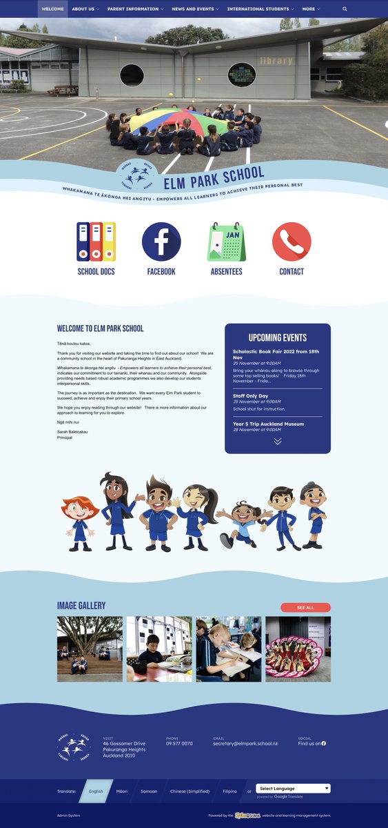 spikeatschool's tweet photo. "I am absolutely delighted with our website! We are very excited and feel we have officially moved into a new digital space. It looks professional, warm &amp; welcoming. Thank you so much for all the communication and time you spent with us." Sarah - Principal https://t.co/JQZUoqcVZU https://t.co/5mObdEIud4