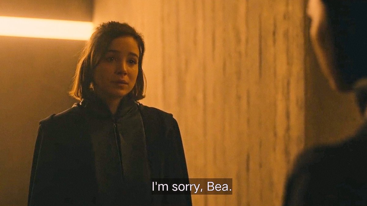 BeaIsBadass's tweet photo. Accepting her fate meant accepting that she'd probably die, but the hard part was accepting dying meant leave Bea behind. Ava apologizes because she knows she's going to hurt Bea so deeply... She's known that Bea has feelings for a while and now she'll shatter them+
#WarriorNun https://t.co/bLfLYtpz60