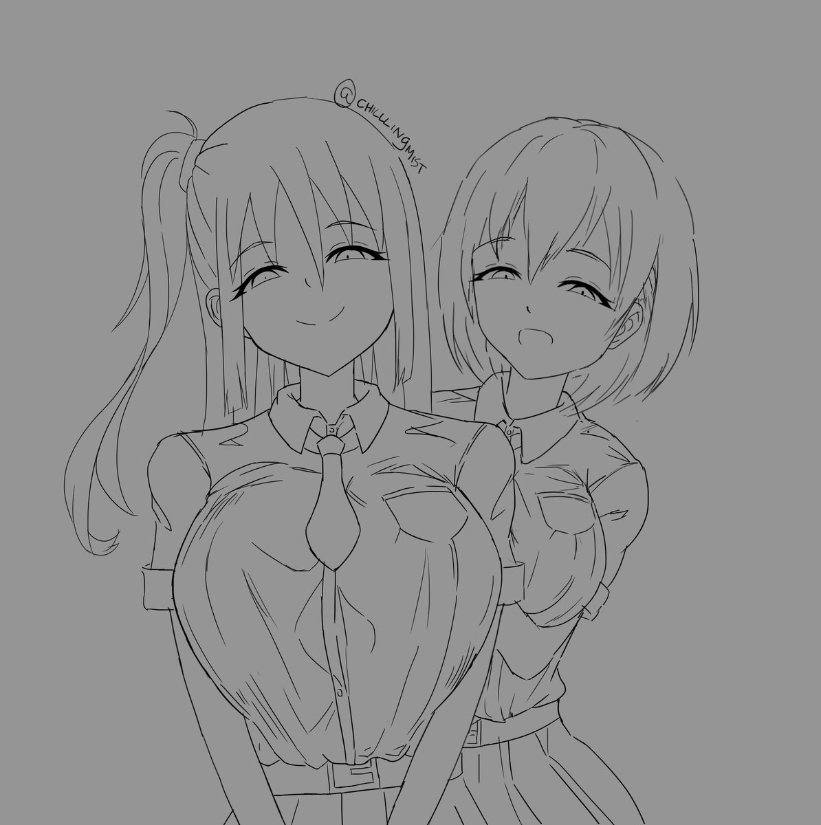 Chillling4000's tweet photo. Not sure which one is better lol

#Anime #Animedrawing #Anitwt https://t.co/zevJsy3h4L
