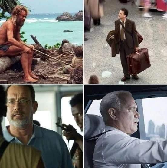 Athk74's tweet photo. @tomhanks  don’t ever travel with Tom Hanks https://t.co/LHodHSZiMp